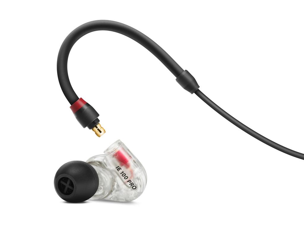 Sennheiser IE 100 PRO CLEAR Professional Monitoring Item Number 508941 Earphones, Clear, In-Ear, Wired,