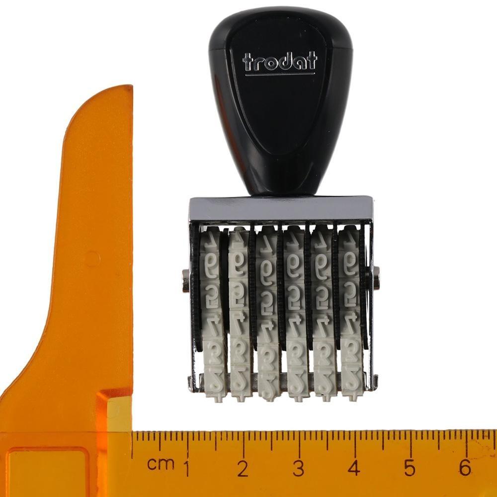 Personalized Roller Stamps Changeable Business Stamps Multi-Function Number Stamp Office