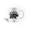 Ceramic Mug - Mama Bear - Black - 30cl - Dishwasher Safe - 9.5 Cm Height