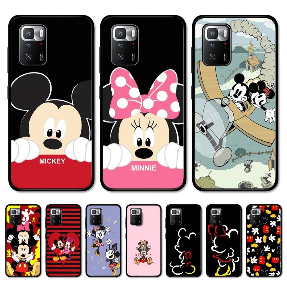 Чехол для телефона M-Minnie M-Mickey Для Redmi Note 4 X 5 A 6 7 8 T 9 9S 10 11 11S 11Epro Poco M3 pro