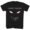 Disturbed Мужская футболка с лицом парня Музыка Классический Концертный Группа Футболка Новая Черная