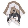 AEC Hand-sewn Edge Thickened and Lengthened Open Hot-selling Cape Air Conditioner Warm Decorative Shawl Scarf