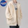 NASA MARVEL Unisex Casual Hooded Cardigan Sweatshirt
