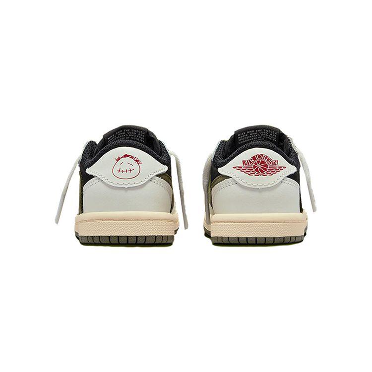 Travis Scott X Air Jordan 1 Retro Low OG SP TD Olive Baby Sneakers Green Sail University-Red DZ5908-106