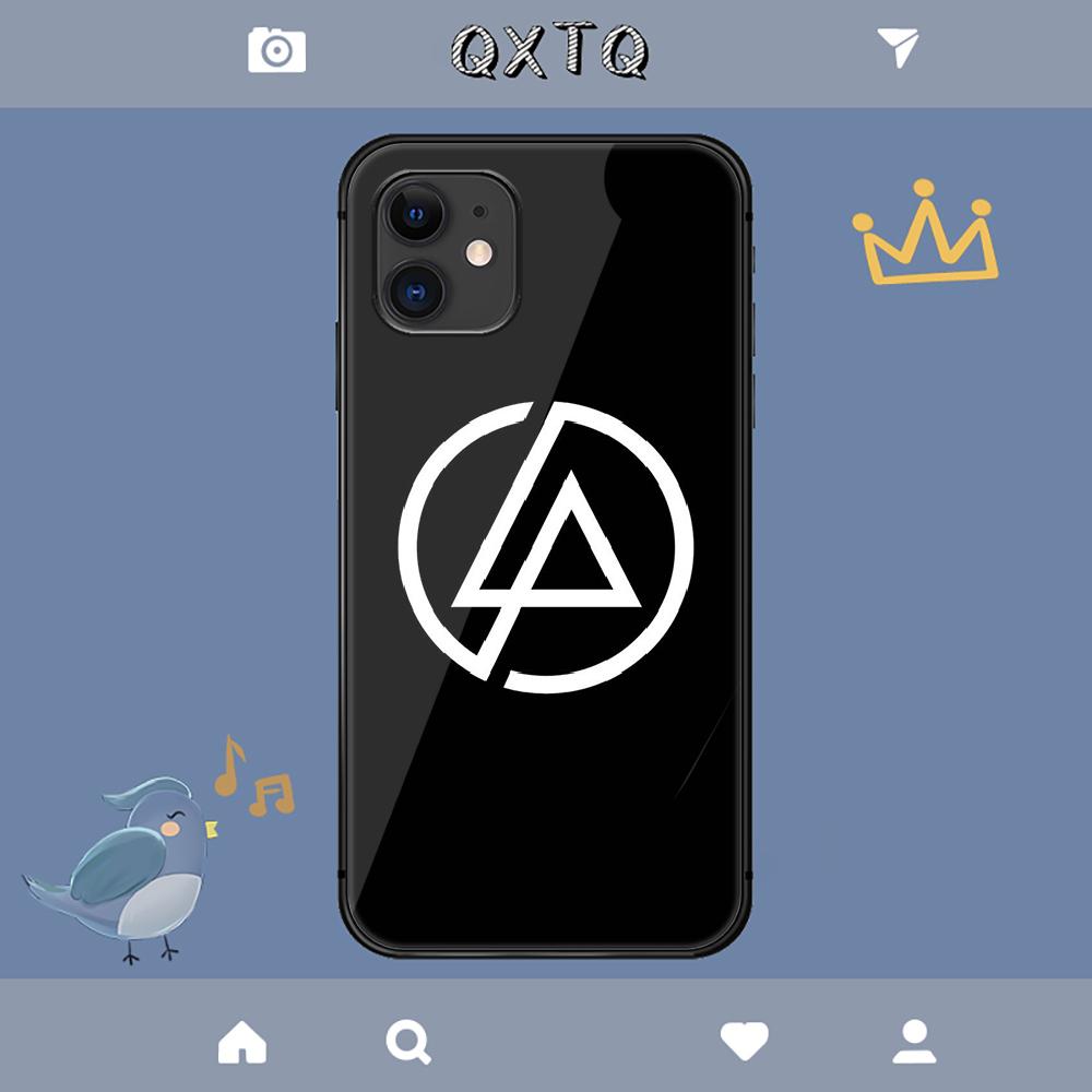 Чехол для группы Linkin Rock Park для iPhone Samsung Galaxy Redmi Note S 17 16 15 14 13 20 24 25 54 Pro Max Ultra Fe Чехол из закаленного стекла