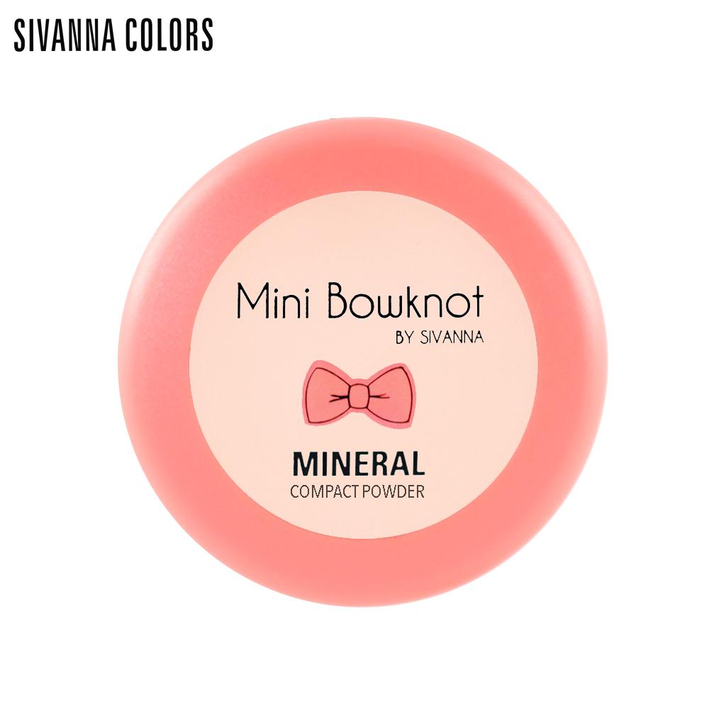 Sivanna Colors Минеральная компактная пудра Mini Bowknot 8,5 г. HF3031 - Тайский косметический макияж