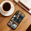 Чехол для телефона Pulp Fiction Черный Силиконовый Мягкий Для Samsung Galaxy A73,A72,A71,A70,A53,A52,A51