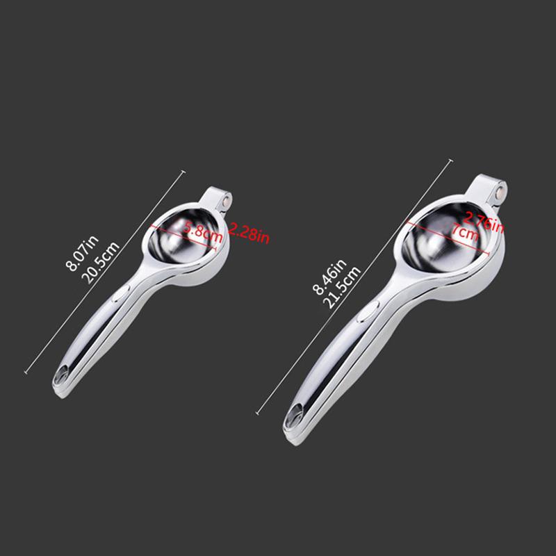 Соковыжималка для лимона, ручная соковыжималка из цинкового сплава для лайма, лимона, апельсина, соковыжималка для цитрусовых, кухонные принадлежности