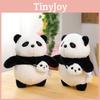 Cute Plump Panda Plush Toy For Home Decor And Children's Playtime