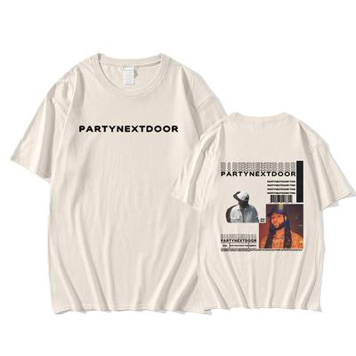 Футболка PARTYNEXTDOOR с двусторонней печатью в стиле гранж, высококачественная футболка Funko Pop, модная футболка, мужская одежда в готическом стиле.