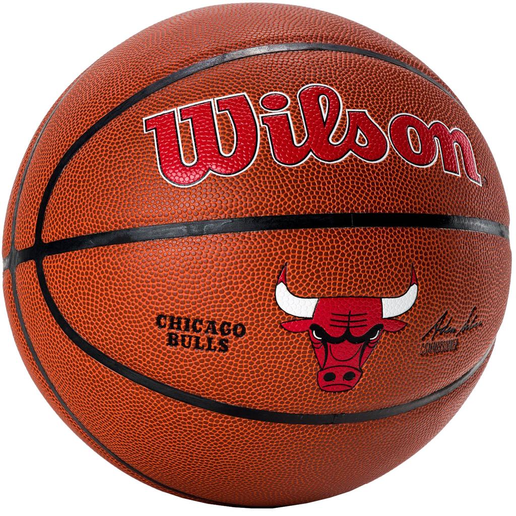 Wilson Team Alliance Chicago Bulls Ball, Unisex Brown Basketball