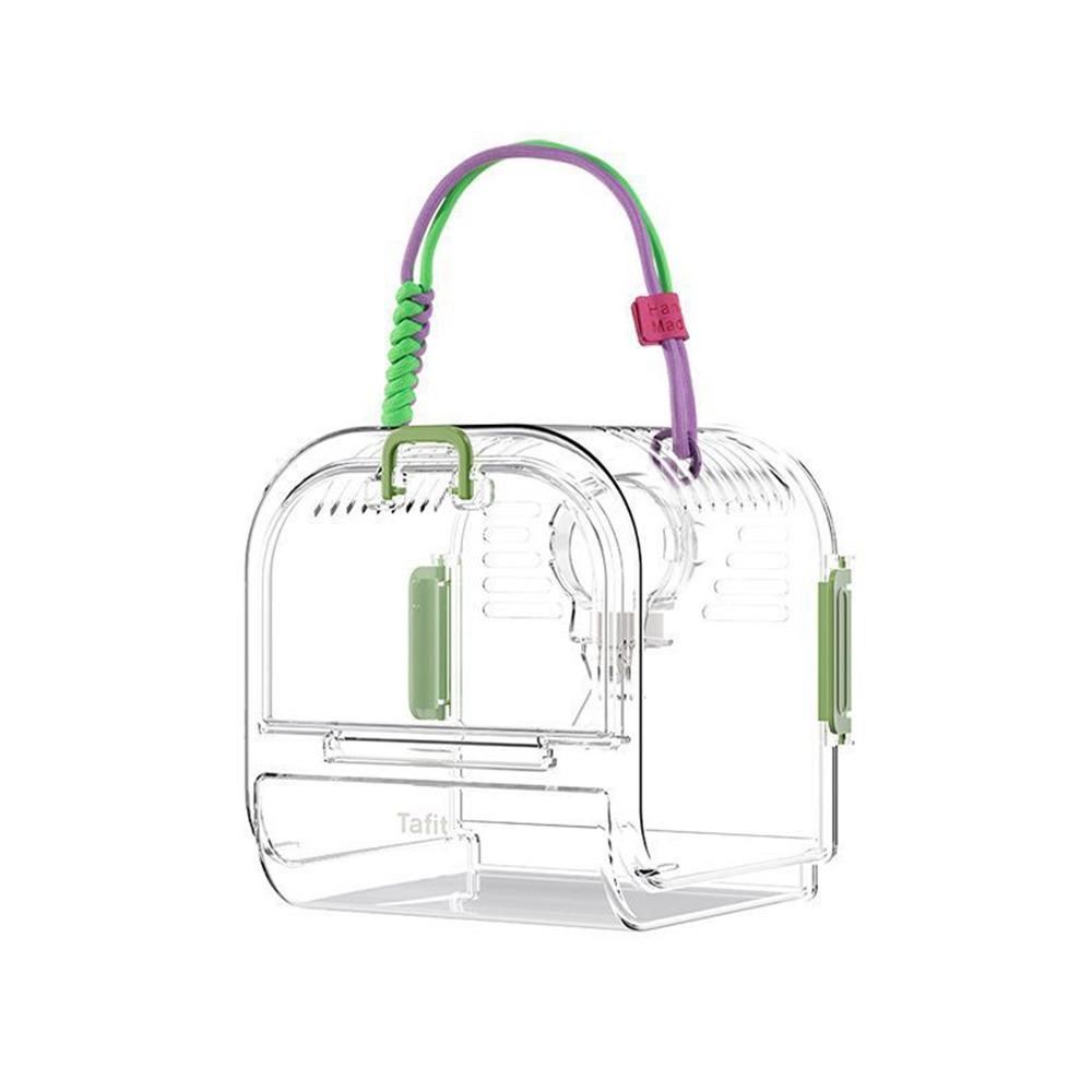 Portable Travel Hamster Carrier Breathable Small Animal Carry Case Outdoor Hamster Box  Ferrets