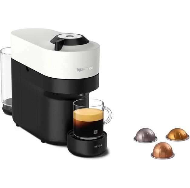 Capsule Coffee Machine Krups XN 9201 Vertuo Pop Coconut White