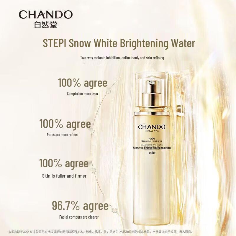 CHANDO Snow Skin Radiance Skincare Set
