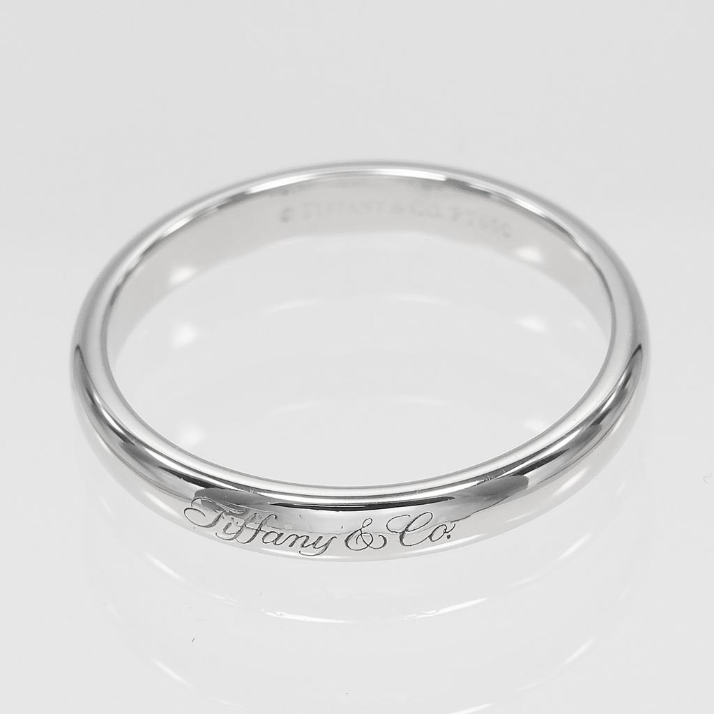 TIFFANY&Co. Кольцо Lucida Notes из платины Pt950 № 7,8(Наш размер) 5g Женщины Б/У