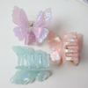 Acetic Acid Acetate Butterfly Hair Claw Elf Large Shark Clip Fashion Butterfly Hair Clip  Female
