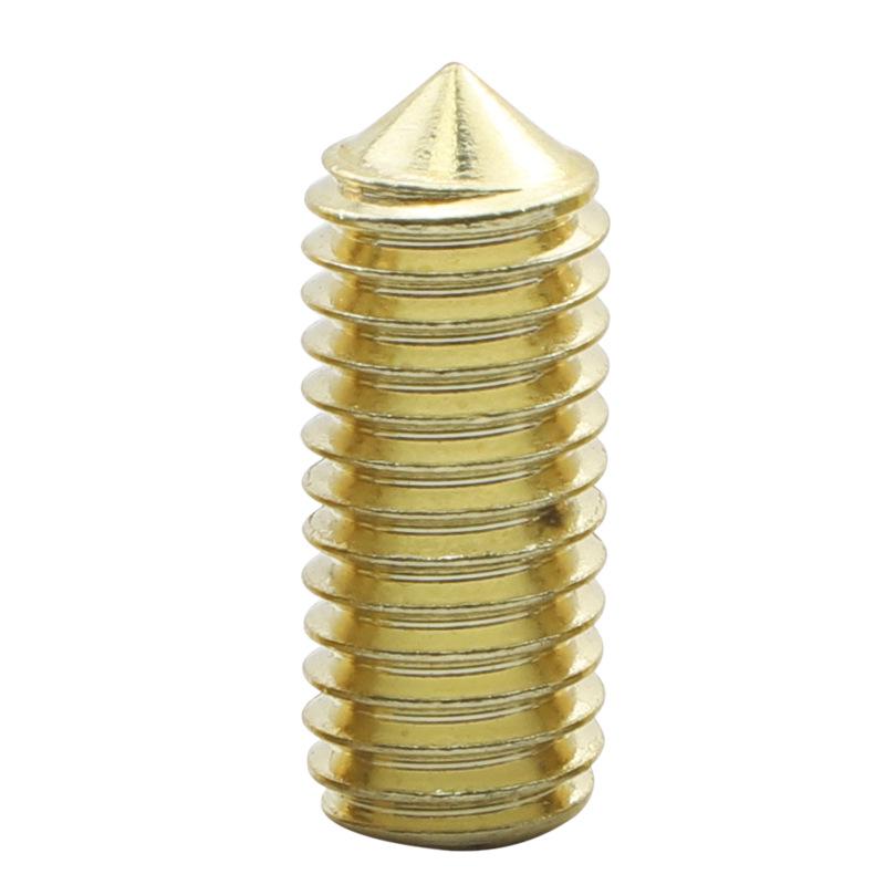 Позолоченные наконечники винтов из нержавеющей стали — размер от M3 до M10