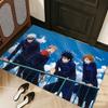 Anime J-Jujutsus-K-Kaisens Carpet Bathroom Anti-slip Mat Door Mat Home Decoration Mat Entrance Door Mat Scratch-resistant Door