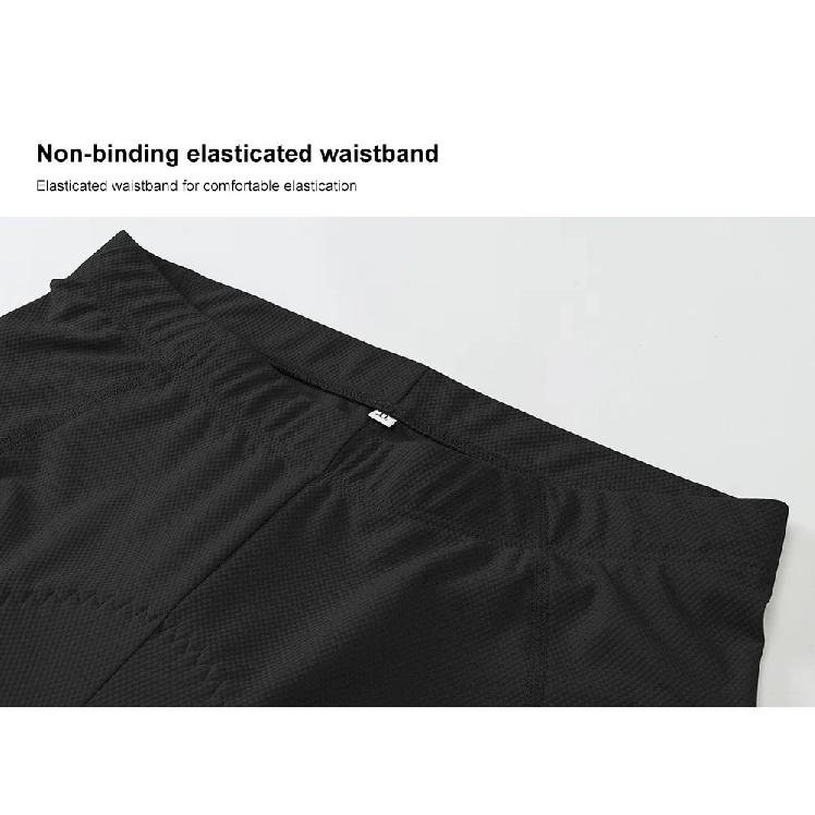 HISERWA Summer Men Cycling Underwear Padded Bicycle Shorts Road Bike Shorts Briefs for Men Sponge Silicone Mats Biking Clothing