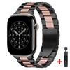 Металлический ремешок для Apple Watch 46мм 42мм 45мм 44мм 40 41мм Ultra 3 2 1 49мм Модный браслет iWatch Серии 11 10 9 8 7 6 5 SE3