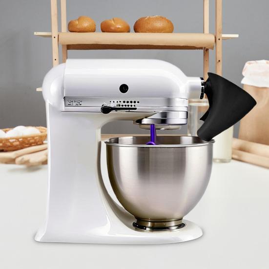 Воронка для миксера-стенда KitchenAid Easy-Pour Насадка-воронка для чаши 5 кварт Наклонный носик под углом 30 градусов Уменьшает проливы Защищенные от брызг инструменты для наливания
