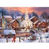 Пейзаж Алмазная мозаика Рождественская Алмазная вышивка Полный квадратный/круглый Зимний дом Пейзаж Вышивка крестиком Бисер Детский подарок
