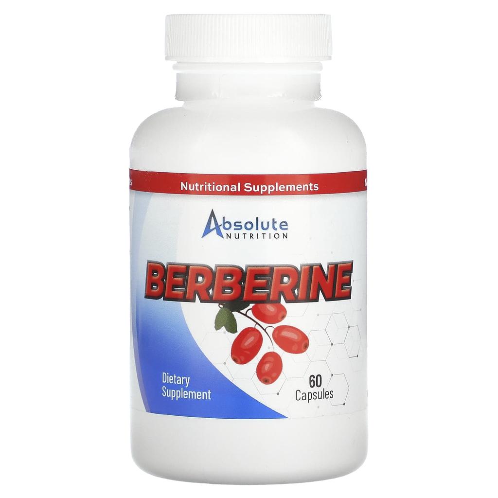Berberine, 60 Capsules (600Mg Per Capsule)