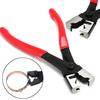 Auto Car Water Oil Pipe Hose Flat Band Ring Clamp Plier Vehicle Repair Tool