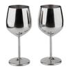 Stainless Steel Wine Glass 500ml Unbreakable Metal Wine Glass for Drinking Cocktails Wine Bar Home Outdoor Party 1PC
