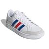 adidas Кроссовки унисекс Grand Court SE White Royal Blue Red H02029