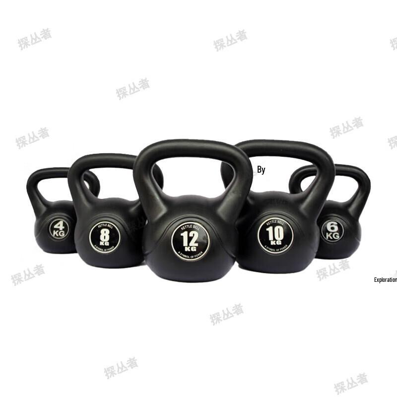 Rubber Coated Kettlebell for Home Fitness