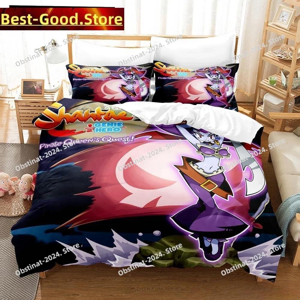 Новый комплект постельного белья Shantae Half-Genie Hero Пододеяльник Размеры Full Queen King Наволочка Постельное Белье С Принтом Взрослый Детская Спальня Односпальный Twin