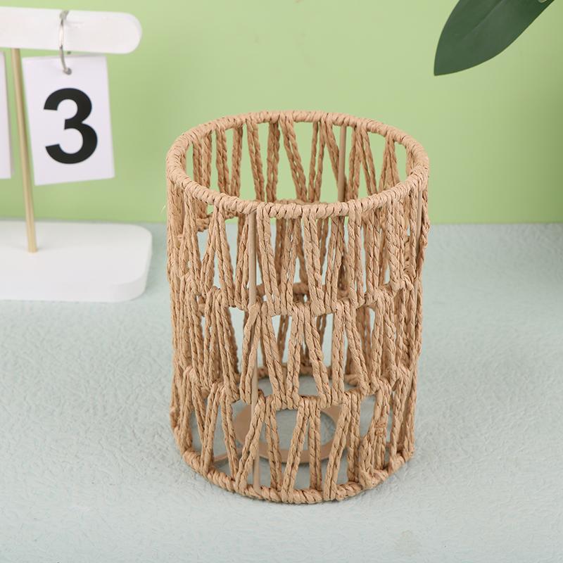 Потолочный светильник в стиле бохо, плетеный вручную, абажур из ротанга, подвесной светильник, абажур из подвесной лампы