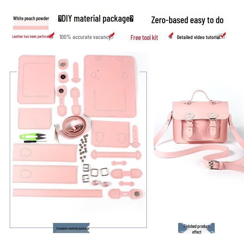 Набор для маленькой сумки кроссбоди Кембридж ручной работы: В комплекте вязальная спица, нитки и инструкция