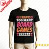 Board Game Vintage Retro Lover Gifts Shirt Family Gameboard Board Games Geek Tops Player Birthday Present Old Modern Boardgames