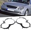 1 пара прокладок фары левая правая для Mercedes W209 CLK 2003-2009 Headlight Slealers Auto Front Lamp Gaskets Kit Black