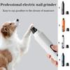 Pet Nail Polisher With Lights, Blood Line, Electric Charging, Nail Clipper, And Dog Manicure
