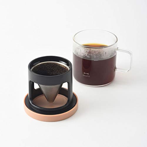 Кофейная воронка BRUNO для одного человека, безбумажная чашка для капель, персональная Green Day Mother's BHK244-GR