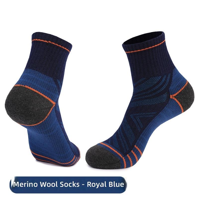 Adult Crew Thickened Towel-Base Winter Hiking Climbing ODM Professional Athletic Seamless Socks Sweat-Absorbent Breathable