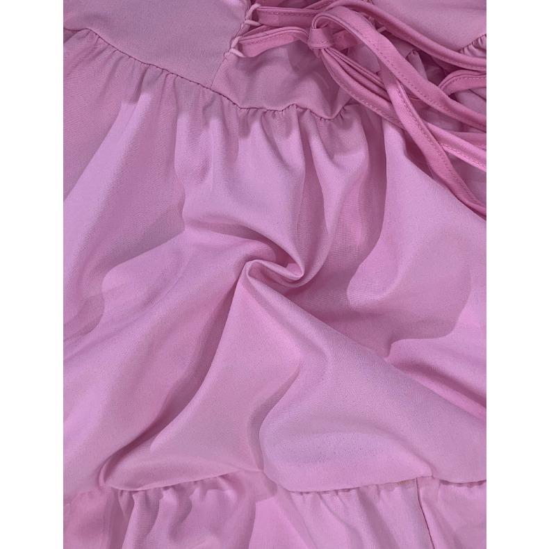 GMXIA Женская мода весна осень однотонный принт с коротким рукавом на одно плечо и высокой талией повседневные платья