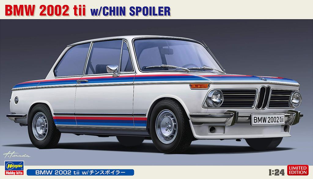 Hasegawa BMW 2002 Tii Spoiler Plastic Model 20458 1/24 W/chin