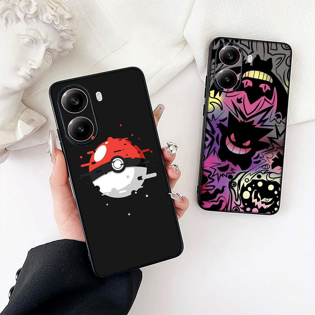 P-Pokemons GO Gengar P-Pikachus Phone Cover for Xiaomi Poco C85 C65 C75 X7 X6 M6 M8 F7 F8 Ultra F6 Pro 4G 5G Protective Case