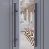 Современная минималистичная ручка для стеклянной двери