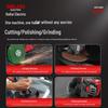 Бесщеточная литиевая угловая шлифовальная машина Delixi - мощный многофункциональный инструмент для резки и полировки