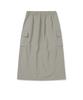 Snow Peak Apparel Cample Flare Skirt (S25Swcsk11) Fog Gray