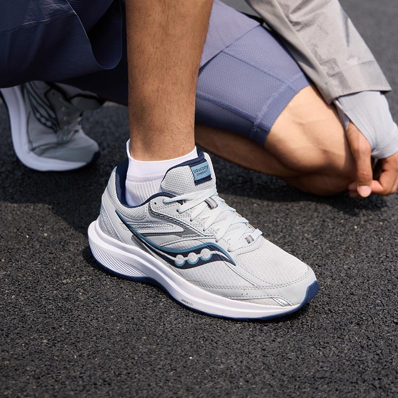 SAUCONY Низкие повседневные кроссовки для бега начального уровня Мужские Серый Синий S20943-202