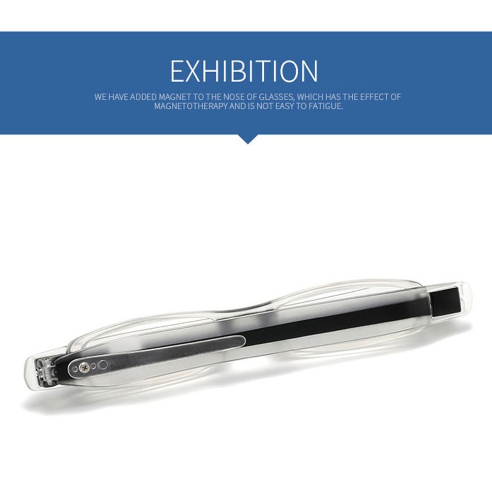 Men Women Folding Ultra-light Resin Reading Glasses 360 Degree Rotation Fashion Eyeglasses Office Computer Presbyopia Glasses