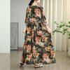 Long Sleeve Plus Size Cotton Vintage Floral New In Dresses for Women Casual Loose Spring Summer Autumn Dress