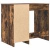 Smoked Oak Desk 86 x 49 x 76 cm Engineered Wood