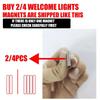 Hub Caps 1/2Pcs Car Courtesy Lamp Logo Car Door Projector Welcome Lights For Volkswagen VW GTI R Golf Polo Tiguan Passat Jetta BAL5
